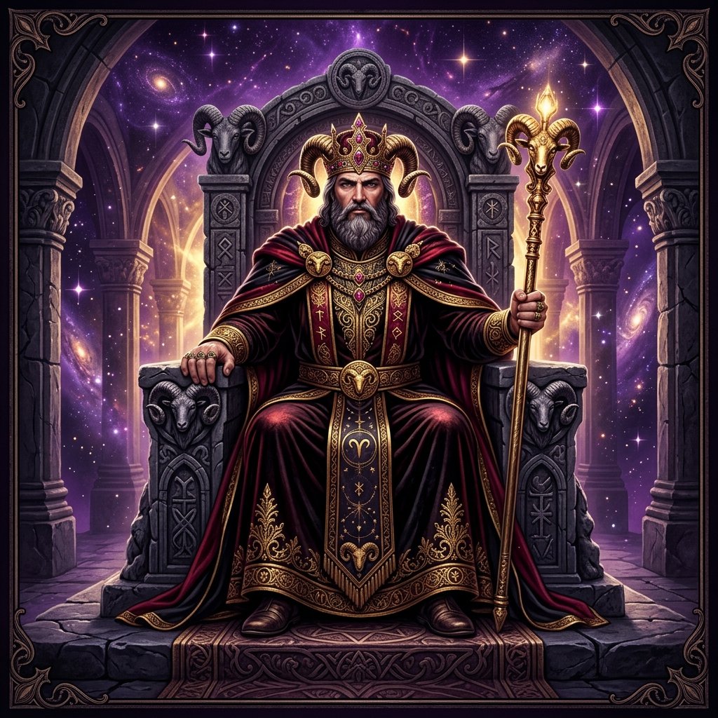 El Emperador Tarot significado