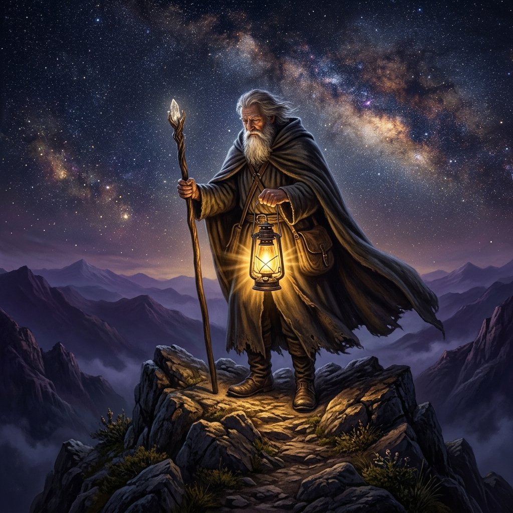 El Ermitaño Tarot significado