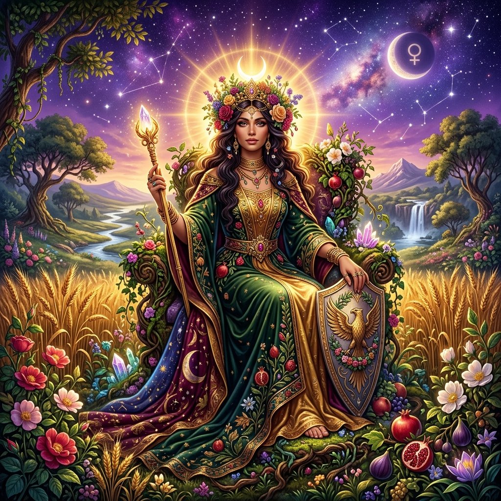 La Emperatriz Tarot significado