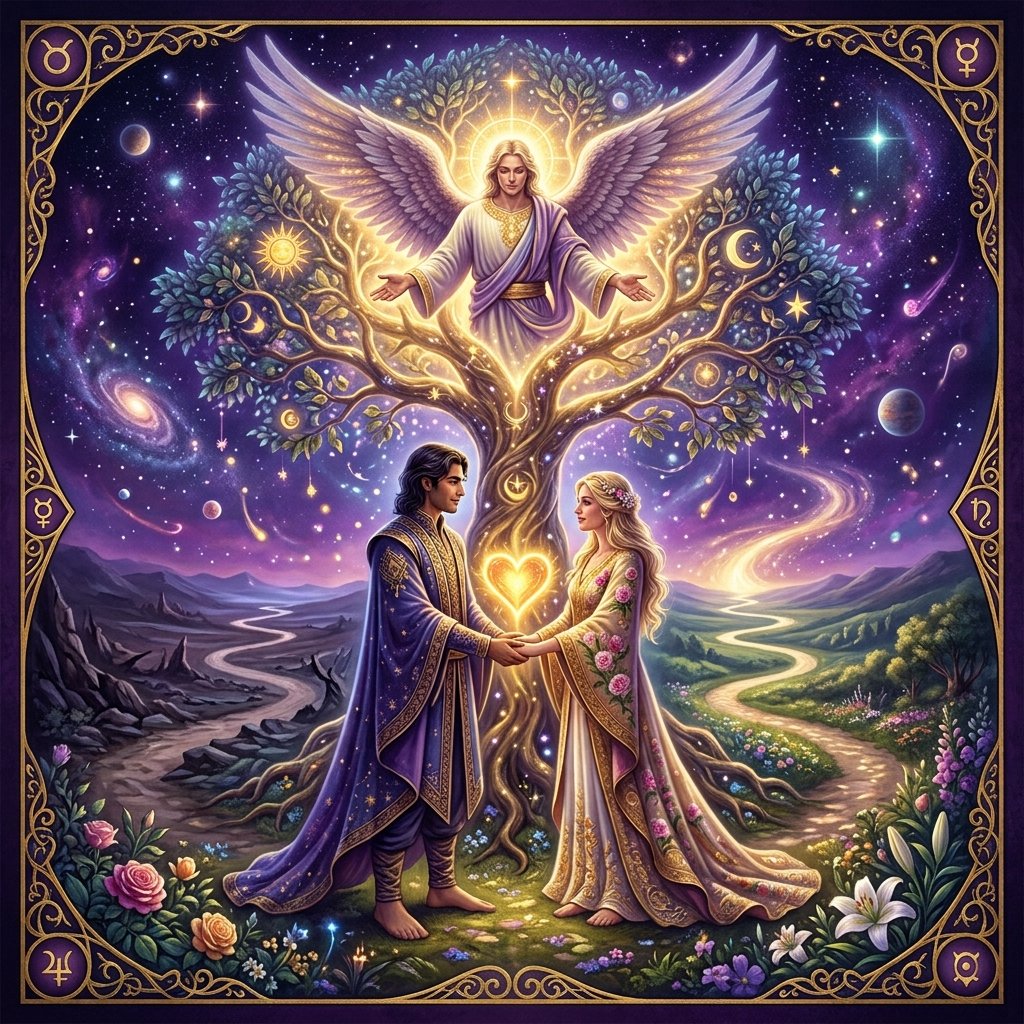 Los Enamorados Tarot significado