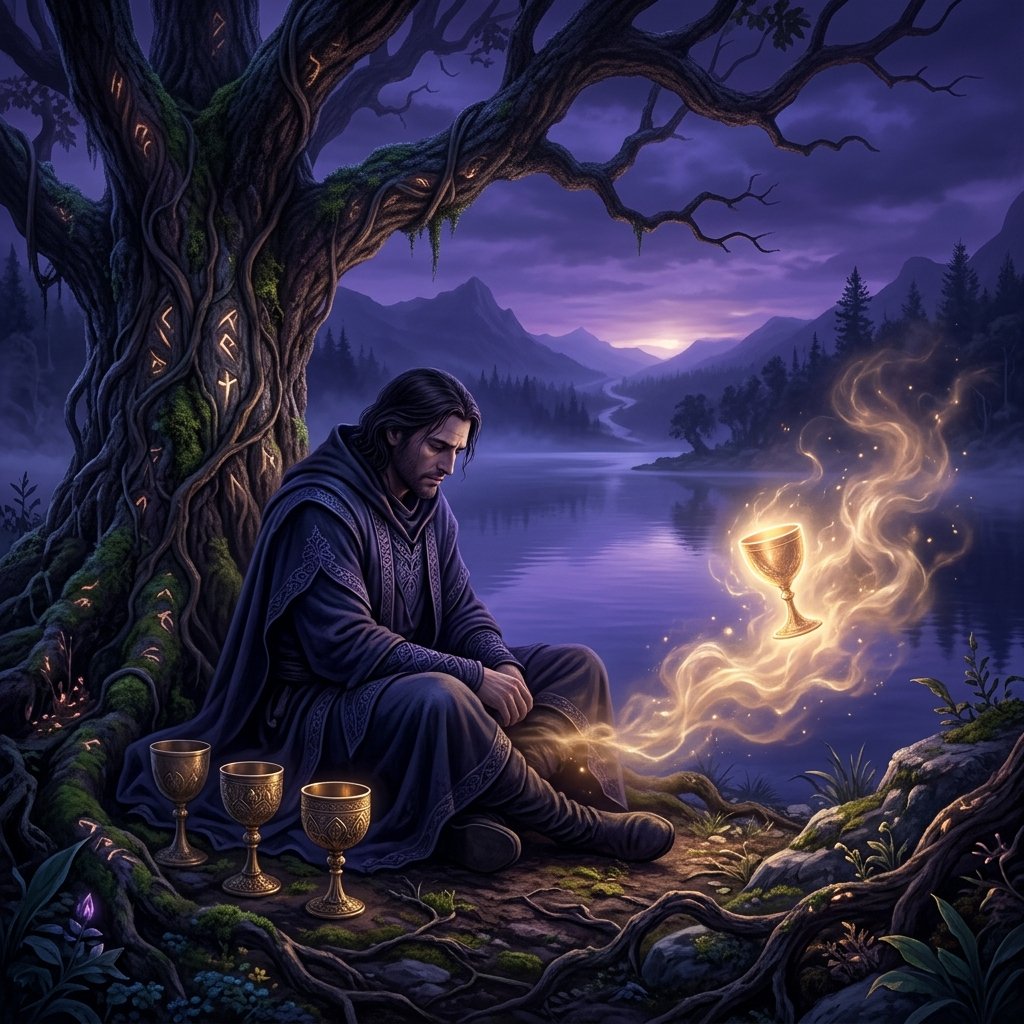 Cuatro de Copas Tarot significado
