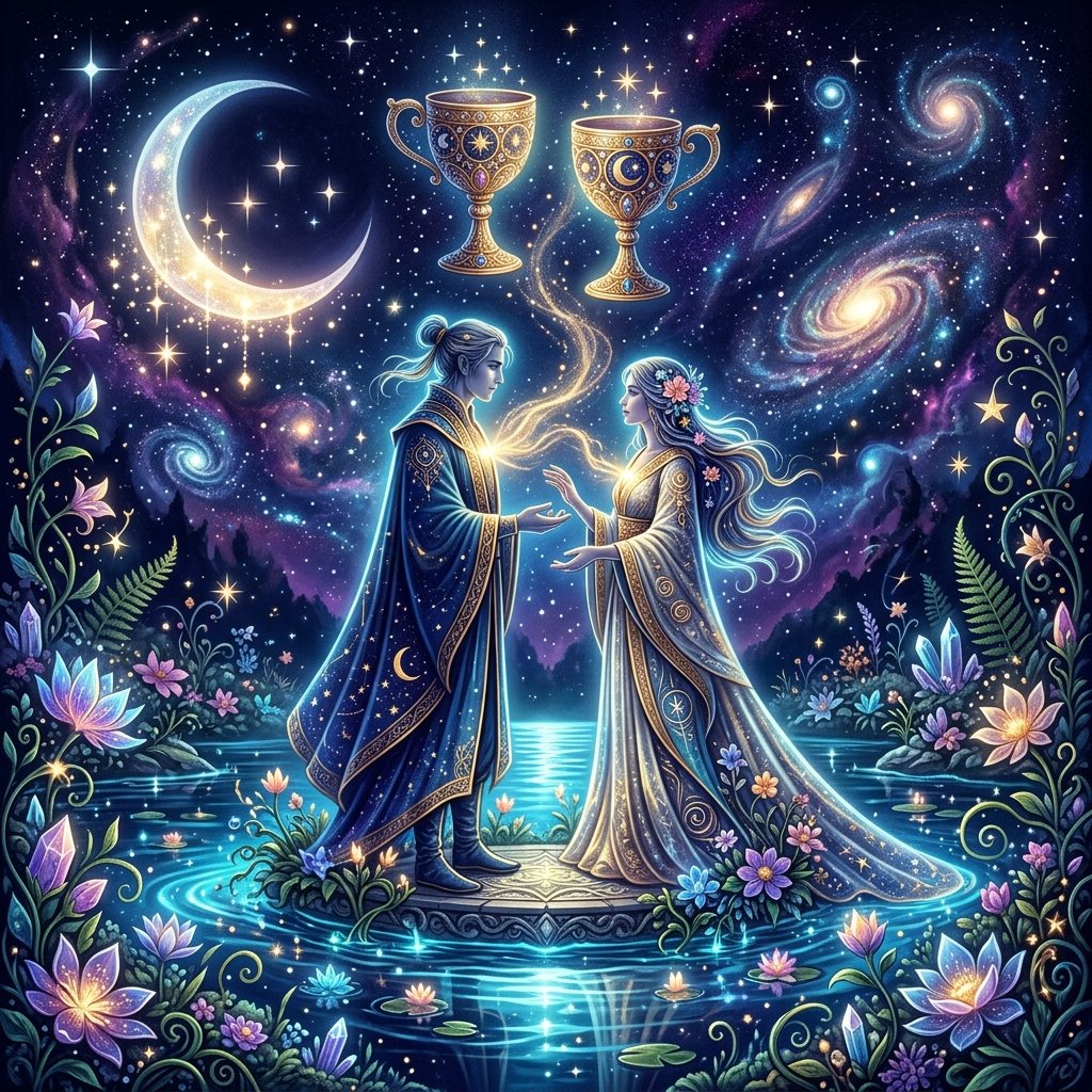 Dos de Copas Tarot significado