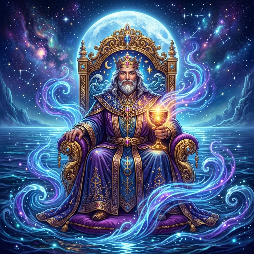 Rey de Copas Tarot significado