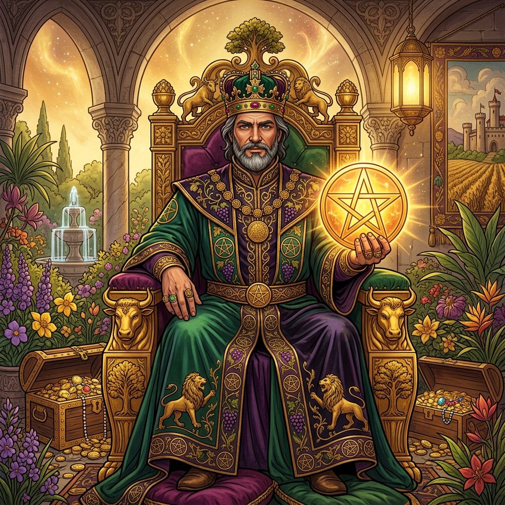 Rey de Oros en el Tarot: significado de la carta