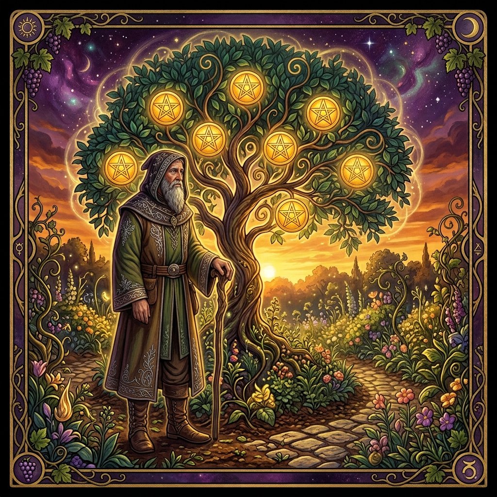 Siete de Oros significado en el tarot